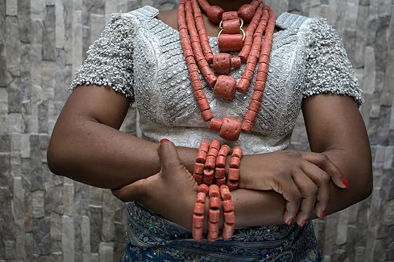 Bride at a Nigerian Traditional Wedding